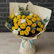 Букет цветов из:  Розы #REPLACE_PRED# Мариинске