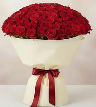Букет 101 Красная роза Милано #REPLACE_PRED# Мариинске