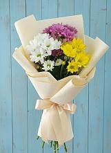 Букет цветов из:  Хризантемы #REPLACE_PRED# Мариинске