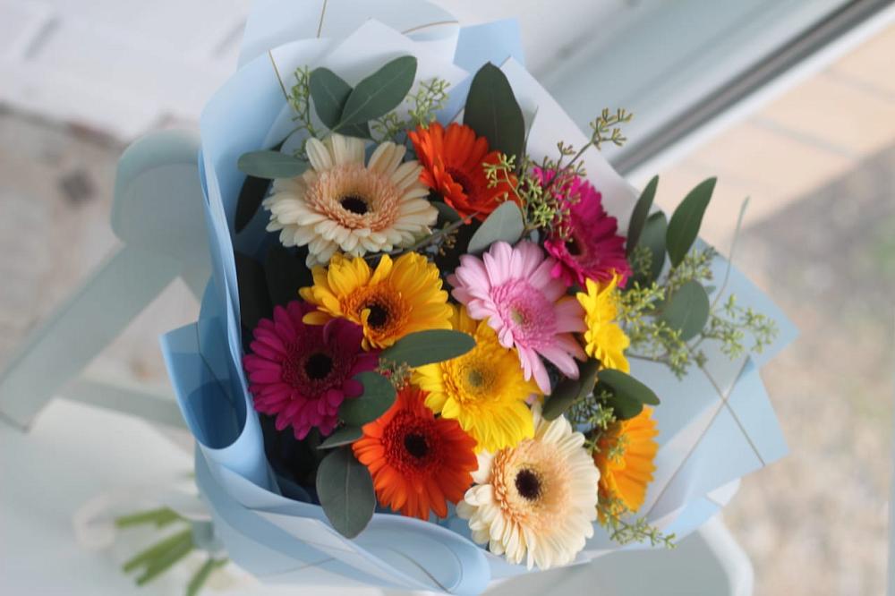 Букет цветов из: Герберы в Мариинске