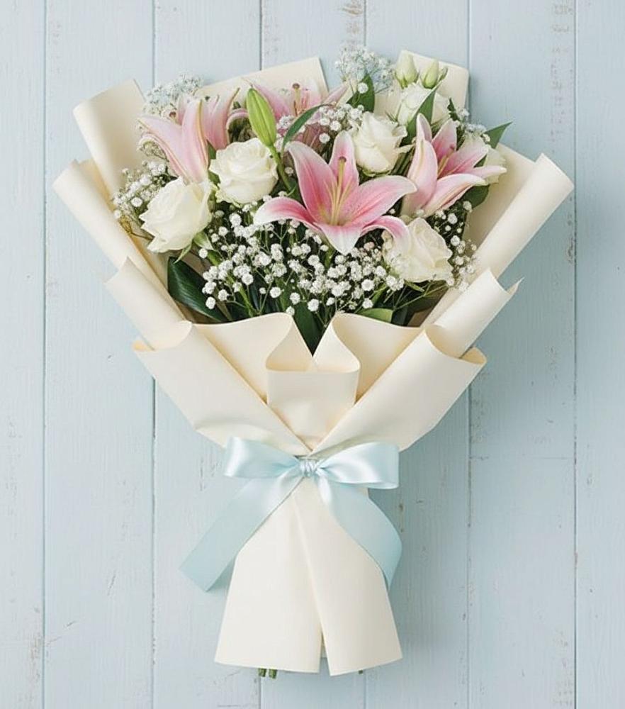 Букет цветов из: Лилии в Мариинске