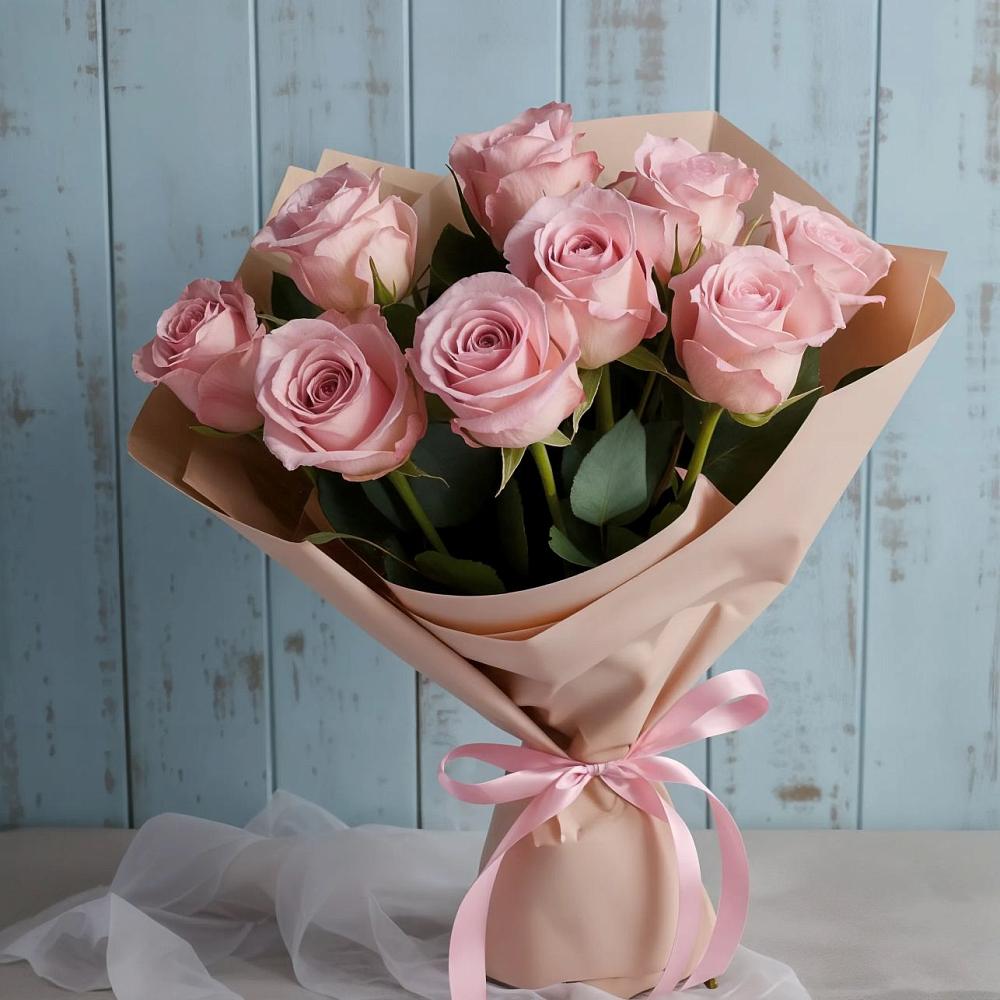 Букет цветов из: Розы в Мариинске