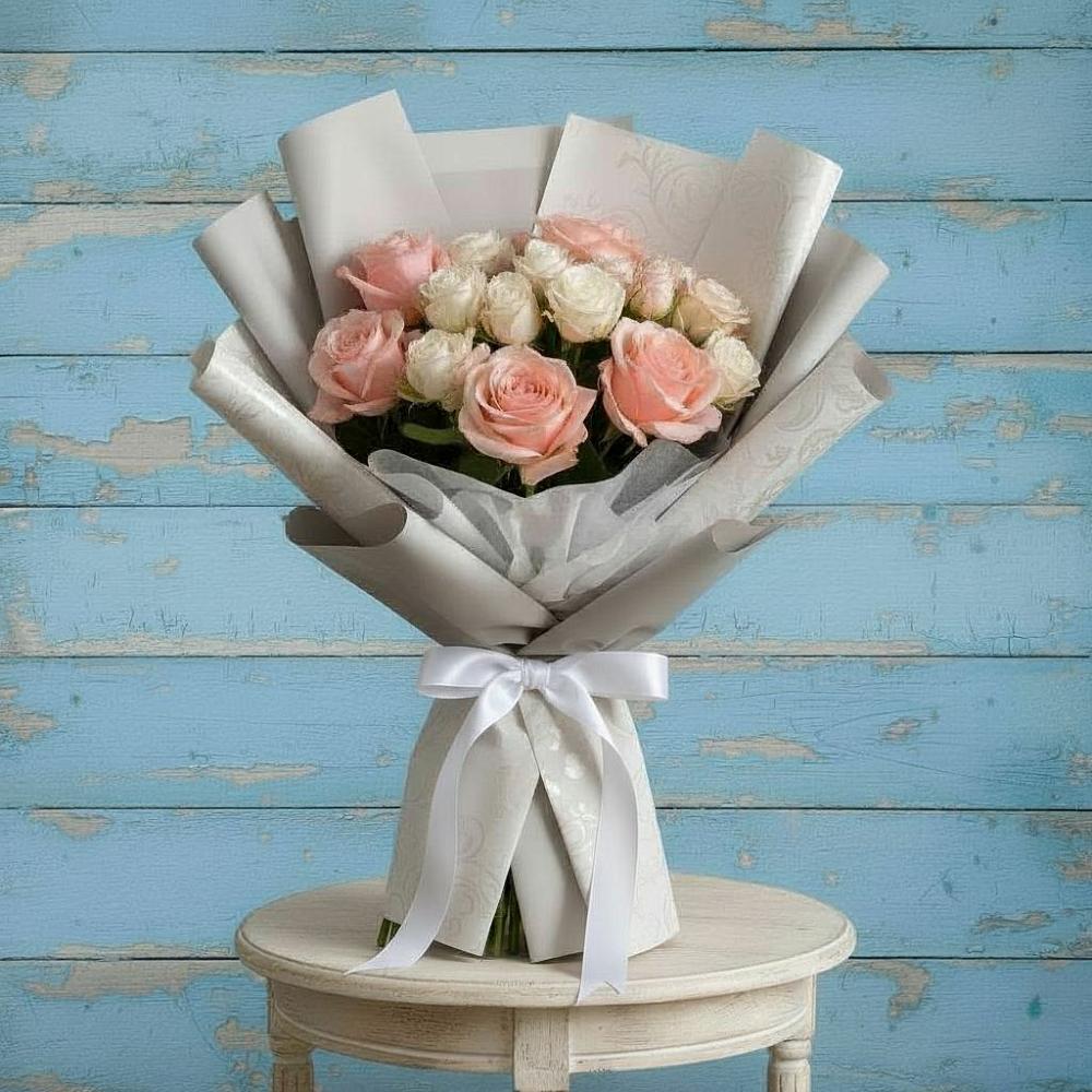 Букет цветов из: Розы в Мариинске