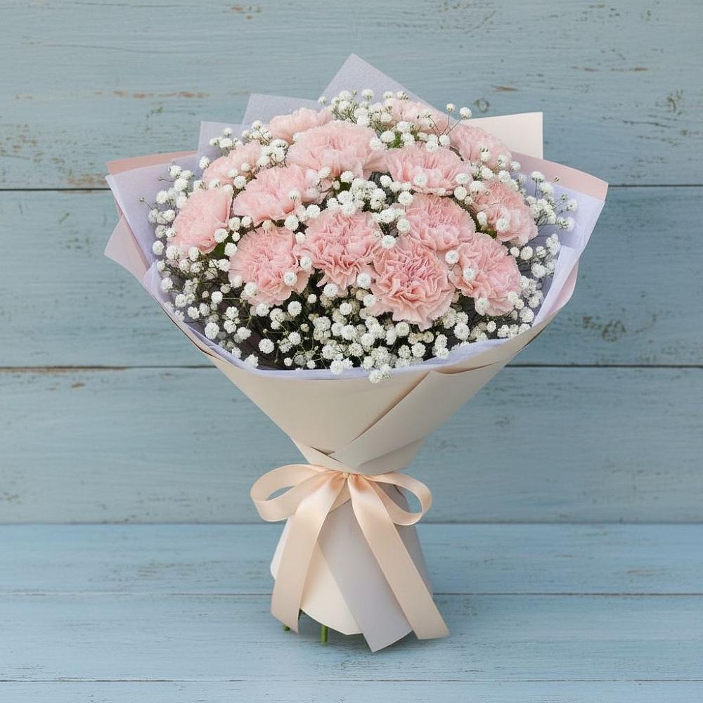 Букет цветов из: Гвоздики в Мариинске