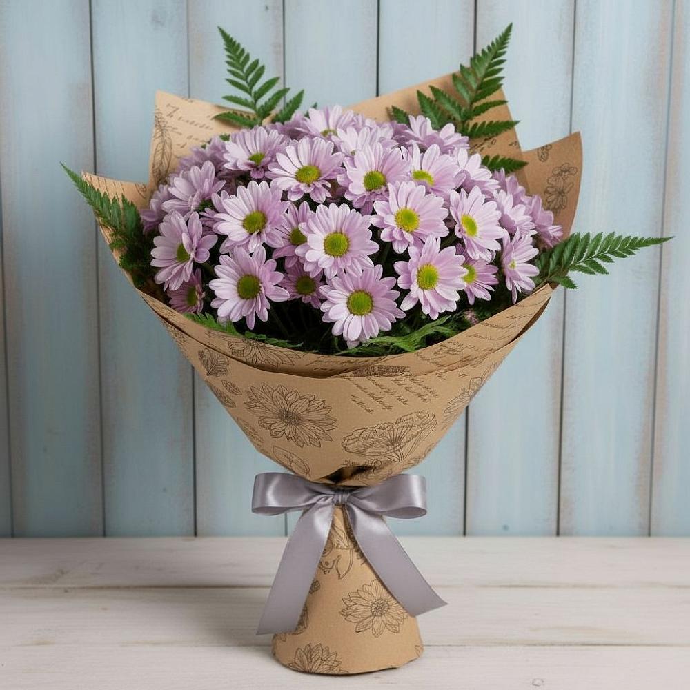 Букет цветов из: Хризантемы в Мариинске