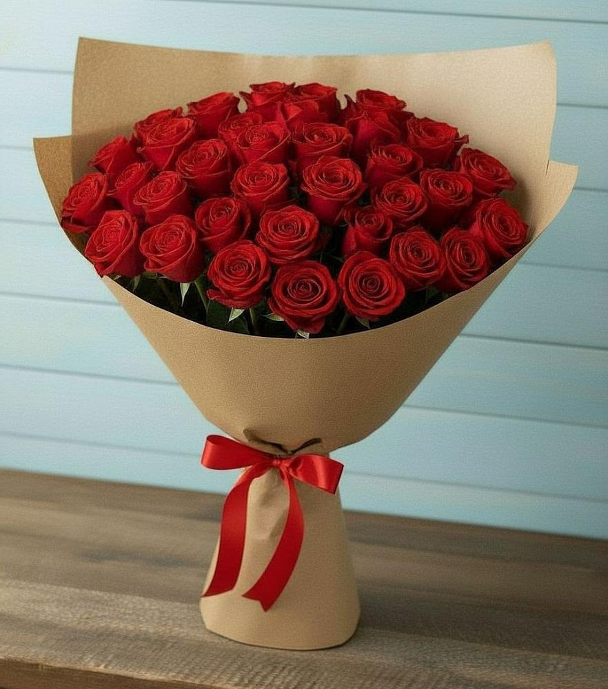 Букет Красные розы Милано в Мариинске