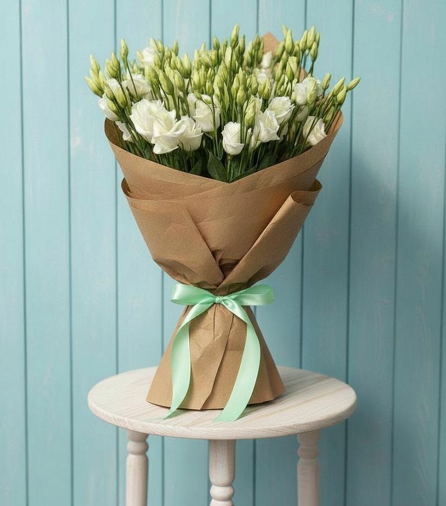 Букет цветов из: Лизиантусы в Мариинске