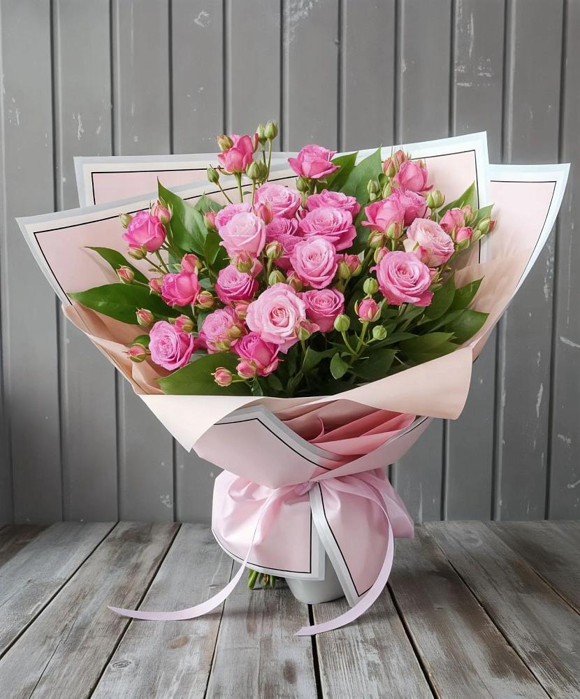 Букет Розовый кустик в Мариинске