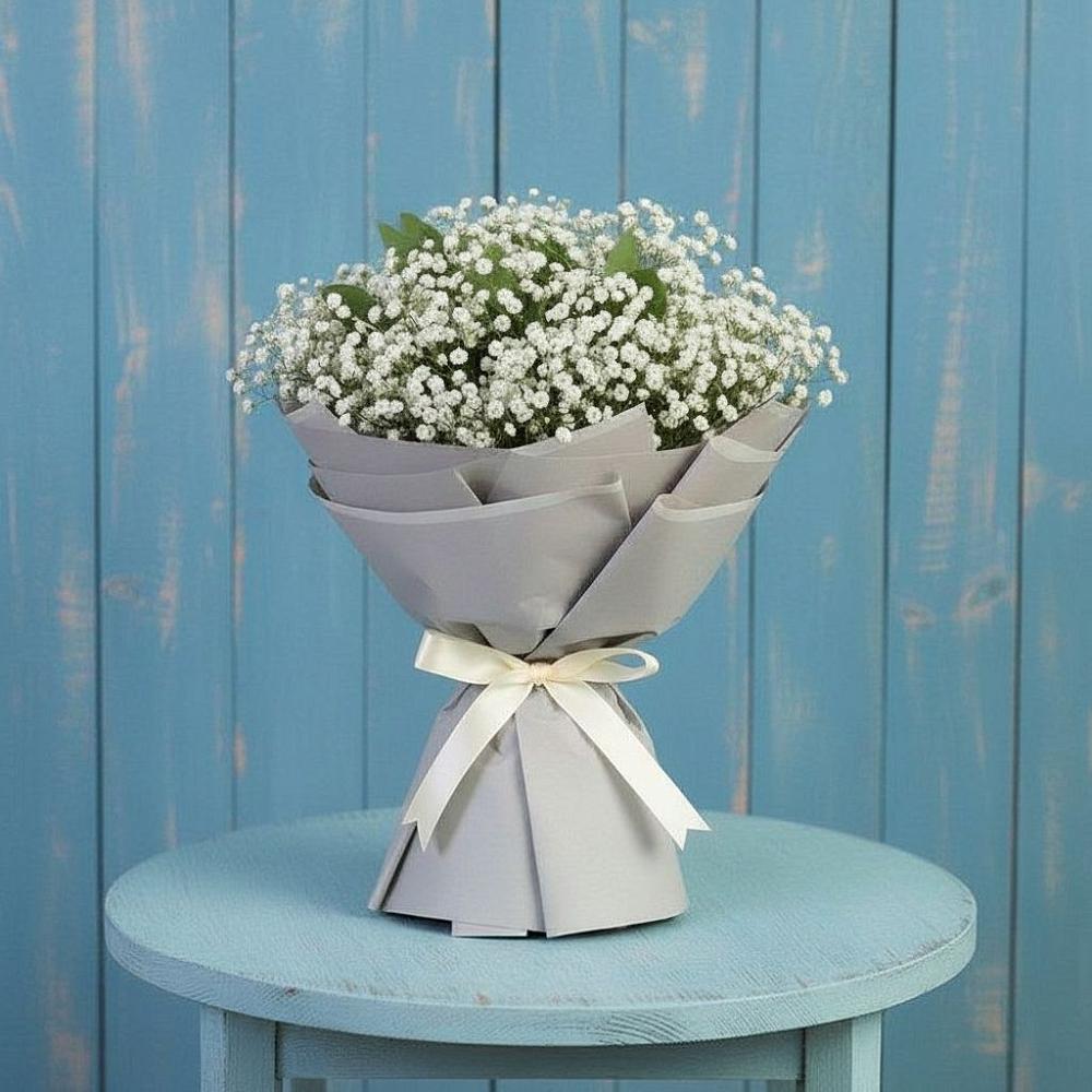 Букет цветов из: Гипсофила в Мариинске