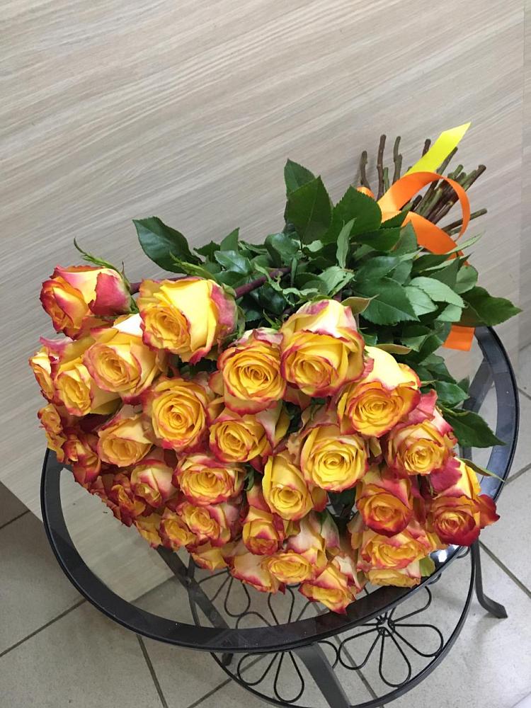 Букет Желтые розы в Мариинске