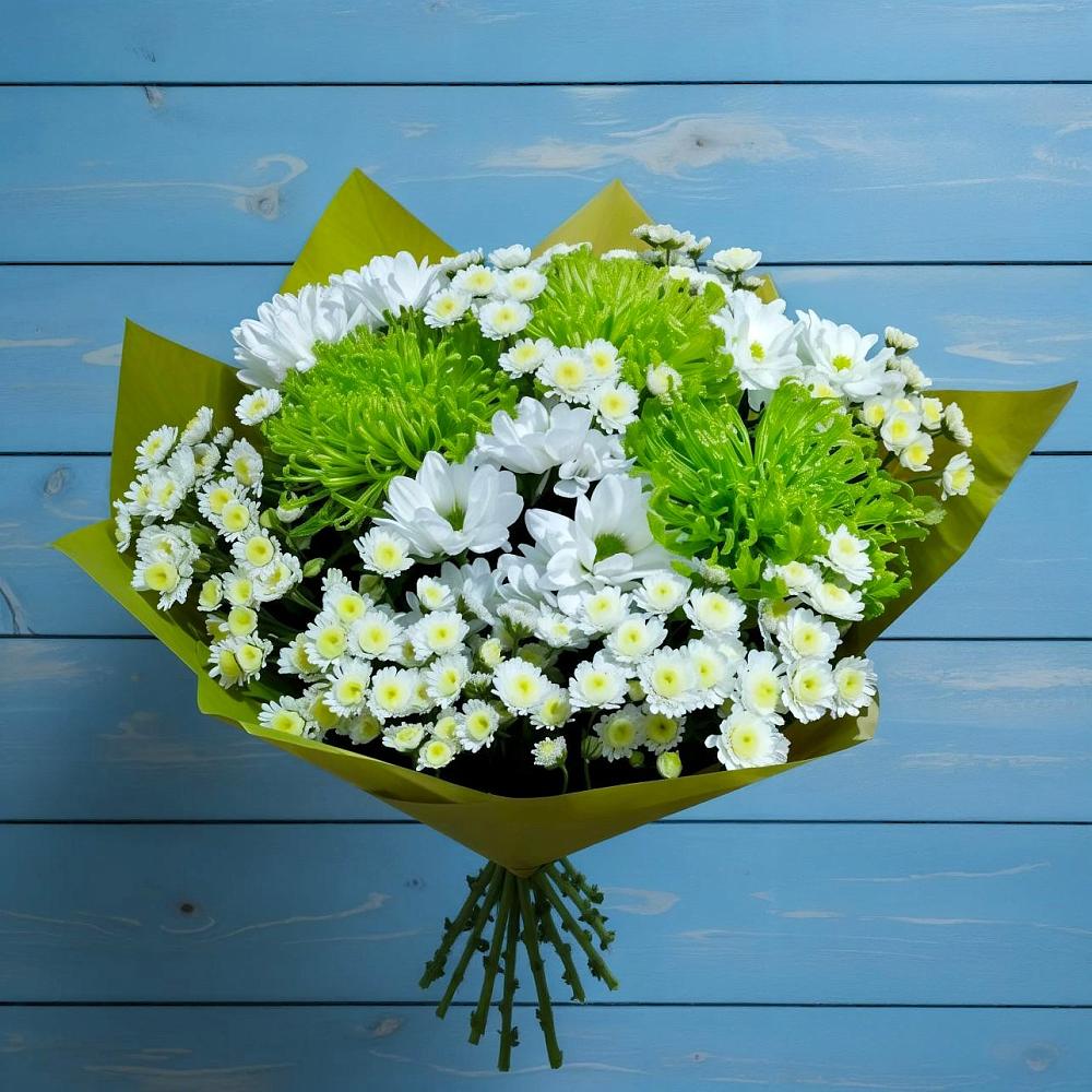 Букет цветов из: Хризантемы в Мариинске