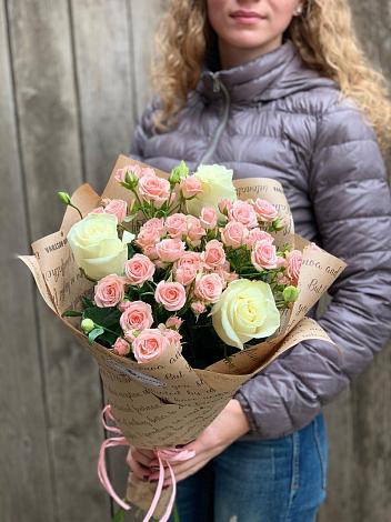 Букет цветов из: Розы в Мариинске