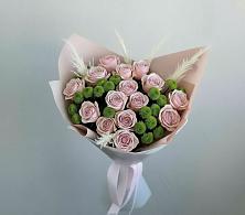 Букет цветов из:  Розы и Хризантемы #REPLACE_PRED# Мариинске
