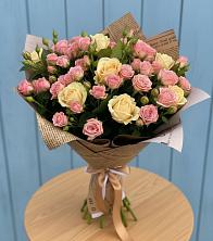 Букет цветов из:  Розы в Мариинске