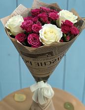 Букет цветов из:  Розы в Мариинске