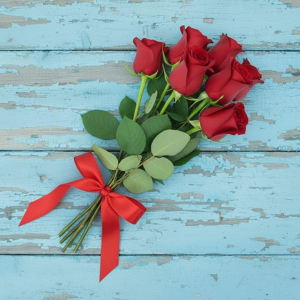 Букет Красные розы в Мариинске