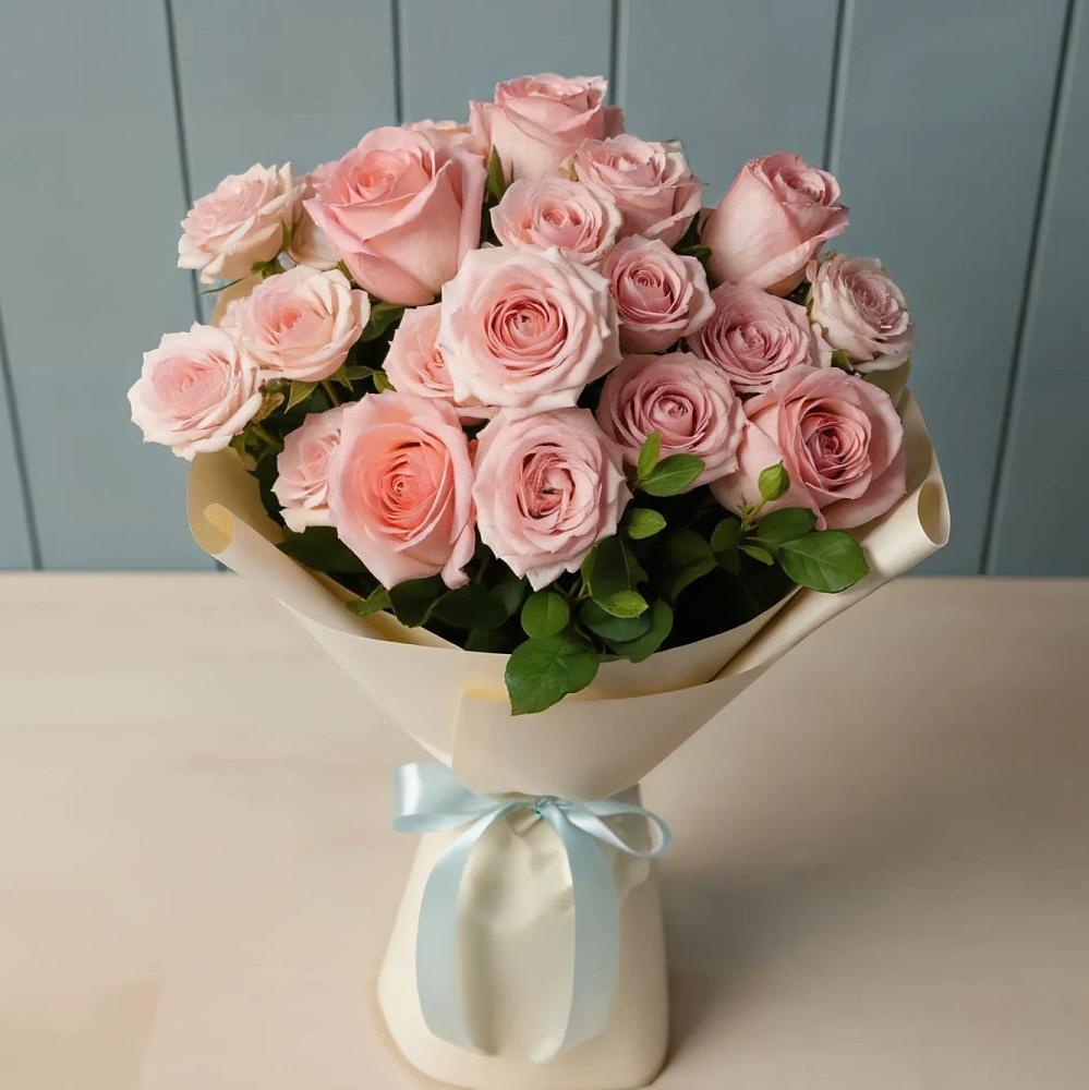 Букет Розовый шарм в Мариинске